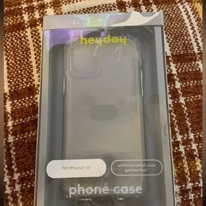 Anti-microbacterial clear iPhone 13 case